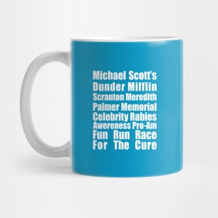 Michael Scott's Fun Run Race Mug